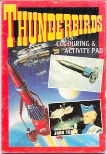 THUNDERBIRDS Colouring & Activity Pad (1992) ITC Entertainment Group Ltd. - Picture 1 of 10