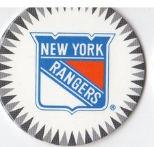 1994-95 Canada Games NHL POGS Rangers Hockey Card #314 New York Rangers