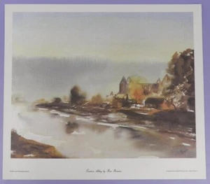Tintern Abbey de Ron Ranson - Impresión original vintage de stock antiguo sin usar - Imagen 1 de 1