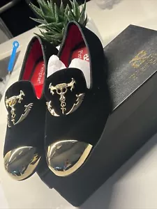 Piergitar Mens Loafers Gold Toe US 10 - Picture 1 of 4
