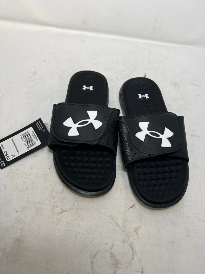 Under Armour Ignite Pro 7 Kids Slide Sandals Size 5Y - Image 1 of 1