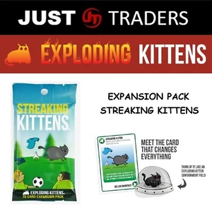 Exploding Kittens Expansion Pack Streaking Kittens - Picture 1 of 2