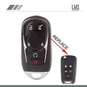 Fob Smart System Uncut For 15 Chevrolet Camaro Replacement Keyless Remote Key - Picture 1 of 11