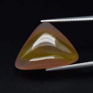 SMITHSONITE 18.81 ct MultiColor Triangle Cabochon 19.6x14.4x6.7mm Natural Mexico - Picture 1 of 24