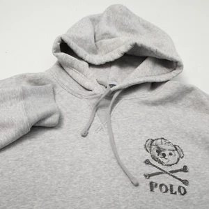 Polo Ralph Lauren Hoodie Herren 3XB grau Fleece Polo Bear RLPC Ruderteam Bleeker - Bild 1 von 14