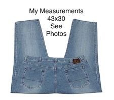 Polo Ralph Lauren Jeans Men My Measurements 43x30 Ashmore Original Straight Leg