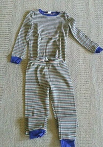  Gymboree  multicolor ,striped  Pajama Set Boy size 8 - Picture 1 of 5