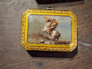 Reproduction d'une tabatiere du 1er Empire motif napoleon - Picture 1 of 5