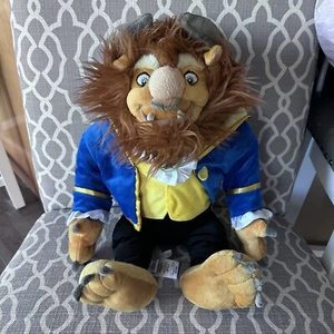 Disney Store Exclusive Beauty & The Beast Plush Doll 16” Great Condition Plush - Picture 1 of 6