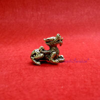 Statuette Enten DUCK Figürchen Messing Amulett Tier Vogel SACRE Thailand a41