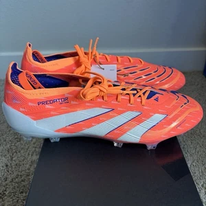 Adidas Predator Elite FT FG Coral Blaze JI1093 Size 10 New Authentic - Picture 1 of 9
