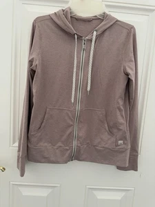 Vuori Damen XS Halo Performance Hoodie Sweatshirt Full Zip Soft Pink Traum Strick - Bild 1 von 8