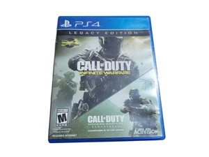 Call of Duty Infinite Warfare Video Game Sony Playstation 4 PS4 2016 with Case - Picture 1 of 3