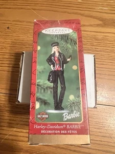 Hallmark Keepsake Harley-Davidson Barbie Christmas Ornament  - Bild 1 von 4