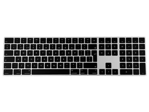 Apple Magic Wireless Keyboard with Numeric Keypad Black - British/Irish Keys - Picture 1 of 3