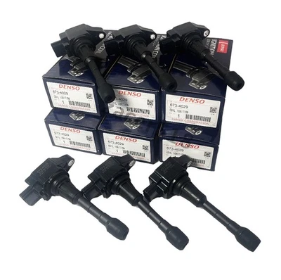 DENSO 6Pcs 673-4029 22448-JA10C Ignition Coils For 2007-2020 Nissan INFINITI — 第 1/4 张图片
