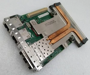Dell X520 + I350 rNDC Dual RJ-45 2x1Gbps + Dual SFP+ 2x10Gbps C63DV - Picture 1 of 3