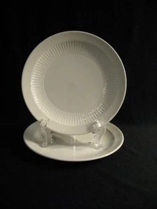 Adams Empress English Ironstone Bright White Salad Plates - 2 - Wedgwood Group - Picture 1 of 1