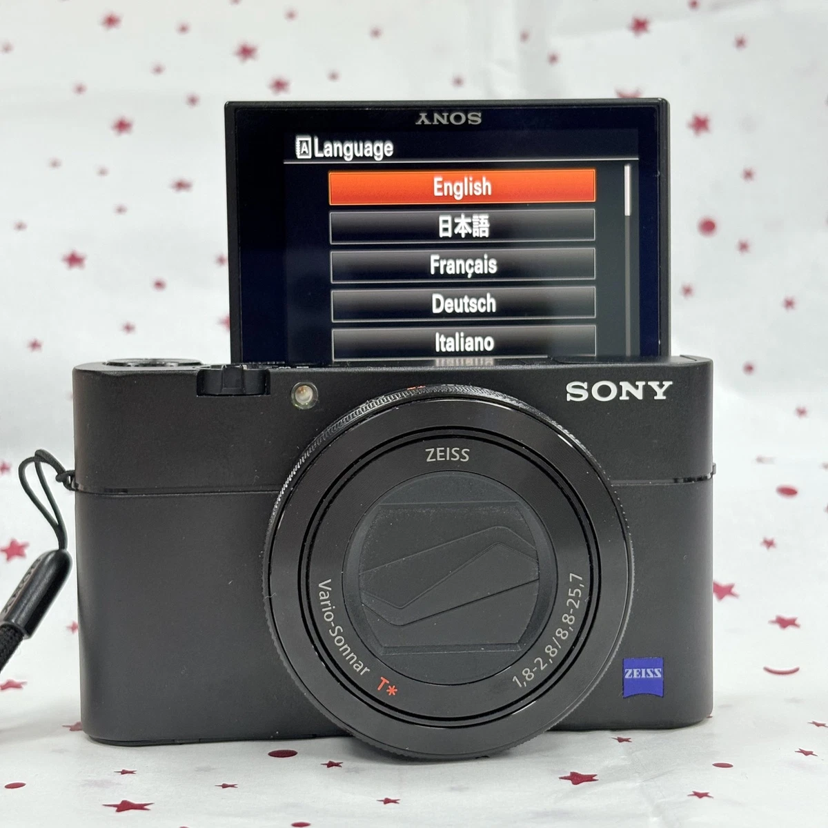 Sony Cyber-shot DSC-RX100 V Less than 3x Optical Zoom Digital