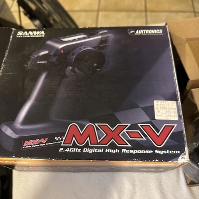 Sanwa Mx-V Radio Control Transmitter 2.4 GHz - image 1 of 4