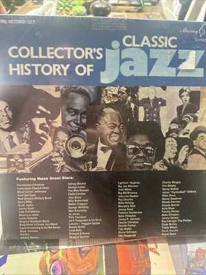 Collector's History of Classic Jazz 927942 Murray Hill Vinyl Lp 5 Album Set MINT - Image 1 of 2
