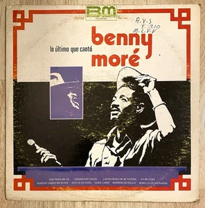 Benny More Lo ultimo que canto LP Latin Rare Vinyl BM Records VG+ - Foto 1 di 3