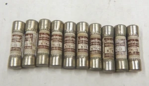 (11) BUSSMANN LIMITRON KTK-15 Fast Acting FUSE Class Midget 600V USED - Picture 1 of 1