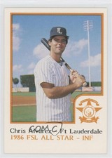 1986 ProCards Florida State League All-Stars Chris Alvarez