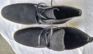 herren stiefeletten 45 leder schwarz neuwertig - Bild 1 von 2
