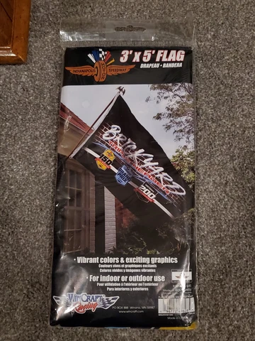 2022 Brickyard Triple Header 3' x 5' Flag NASCAR IndyCar Reddick Rossi Cover