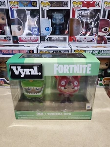 FUNKO FORTNITE REX + TRICERA OPS VYNL NEW - Picture 1 of 1