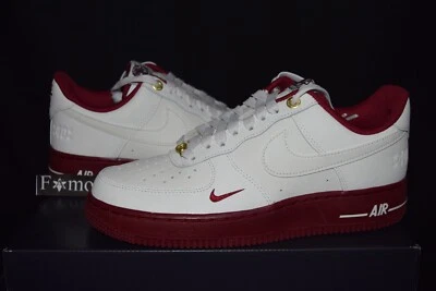 Nike WMNS Air Force 1 07 40 Aniversario Equipo de Vela Rojo DQ7582 100 Zapatos para Caminar Foto 1 de 4