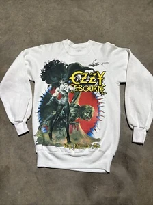 Vintage 1986 Ozzy Osbourne The Ultimate Sin Sweatshirt - Picture 1 of 5