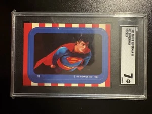 1983 Topps Superman III #11 Sticker SGC 7 - Picture 1 of 2
