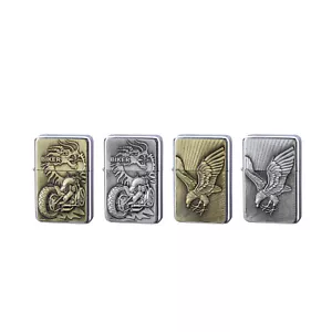 Feuerzeug Benzin Feuerzeuge Lighter Lizenz Motiv Design Serie Motorrad Biker - Bild 1 von 12