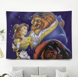 Belle Princess Wall Tapestry Wall Hanging for Bedroom Wall Decoration - Picture 1 of 10