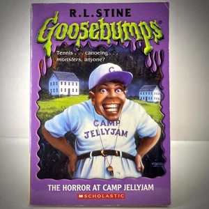 Goosebumps The Horror at Camp Jellyjam R. L. Stine, Paperback, 1995 - Imagen 1 de 15