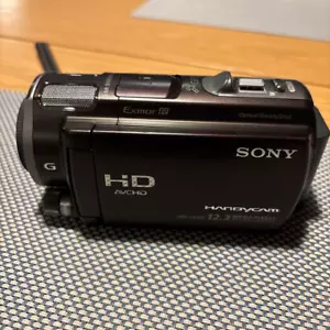 SONY HDR-CX560V Handycam Digital HD Video Camcorder Black from Japan USED - Picture 1 of 4