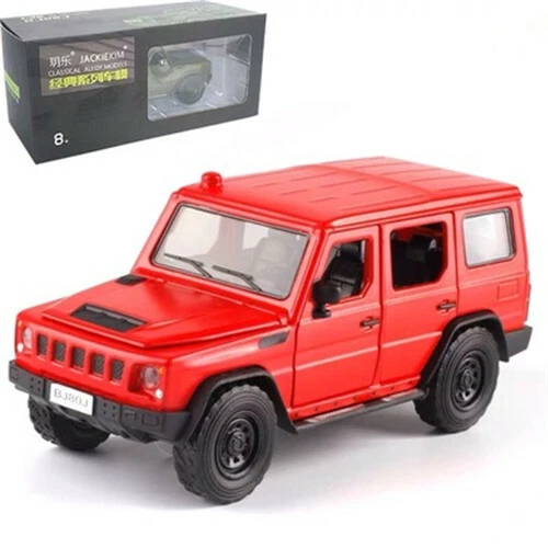 BJ80 Light utility vehicle  Red 1/32 DIECAST MODEL FINISHED CAR TRUCK - Image 1 of 1