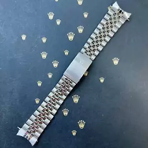Rolex Datejust 1986 20mm Men's Jubilee Bracelet Steel Band 62510H Ref 1601 - Picture 1 of 10