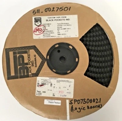 Tyco Electronics : 120525-1 : 13" REEL, Electrical Connectors ~493 pcs - Image 1 of 4