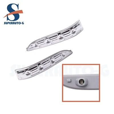 Par de luces de señal de espejo retrovisor diestro y derecho para 10-13 Hyundai Tucson ix35 2,0 L 2,4 L Foto 1 de 4