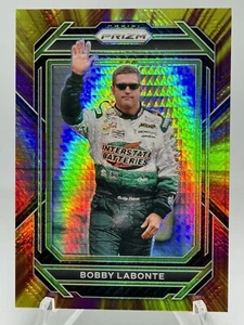 Bobby Labonte 2023 Prizm NASCAR Racing #86 Purple And Yellow Hyper Parallel - Picture 1 of 2