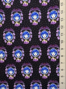 Haunted Mansion Disney Custom Fabric Fat Quarter 18”x28” Spandex Stretch - Picture 1 of 2