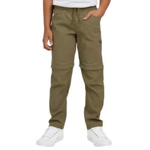 Eddie Bauer Kids Youth Convertible Pant Short Boys Zipper Pocket Elastic UPF 50 - Picture 1 of 20