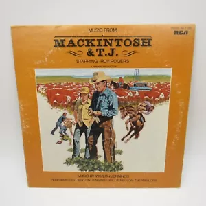 Mackintosh & T.J. RCA APL1-1520 LP 1976 Record Album Waylon Jennings PROMO VG/EX - Picture 1 of 12