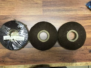 3 Soft Rotary Wheel Brushes 6x1x2 Inches,  - Picture 1 of 3