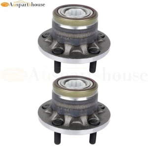 2 Wheel Bearing Hub Assembly Rear Pair For 2010-2013 Ford Transit Connect 5 Lugs - Picture 1 of 8