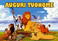 Cialda RE LEONE Decorazione Torta Ostia o Zucchero
