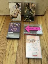 Prince - lot of 5 tapes, glam slam, 1999, sign the times